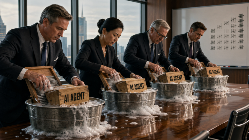 Agent Washing in the Boardroom: The Vanity Metric