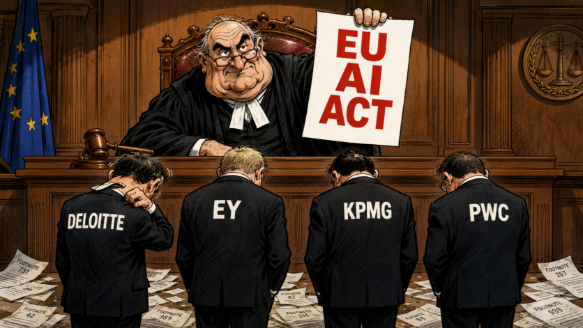 The EU AI Act Comes for the Big 4. And Maybe for You.
