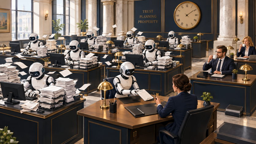 We’ve Been Here Before: Tellers, Robo-Advisors and HSBC’s 70%