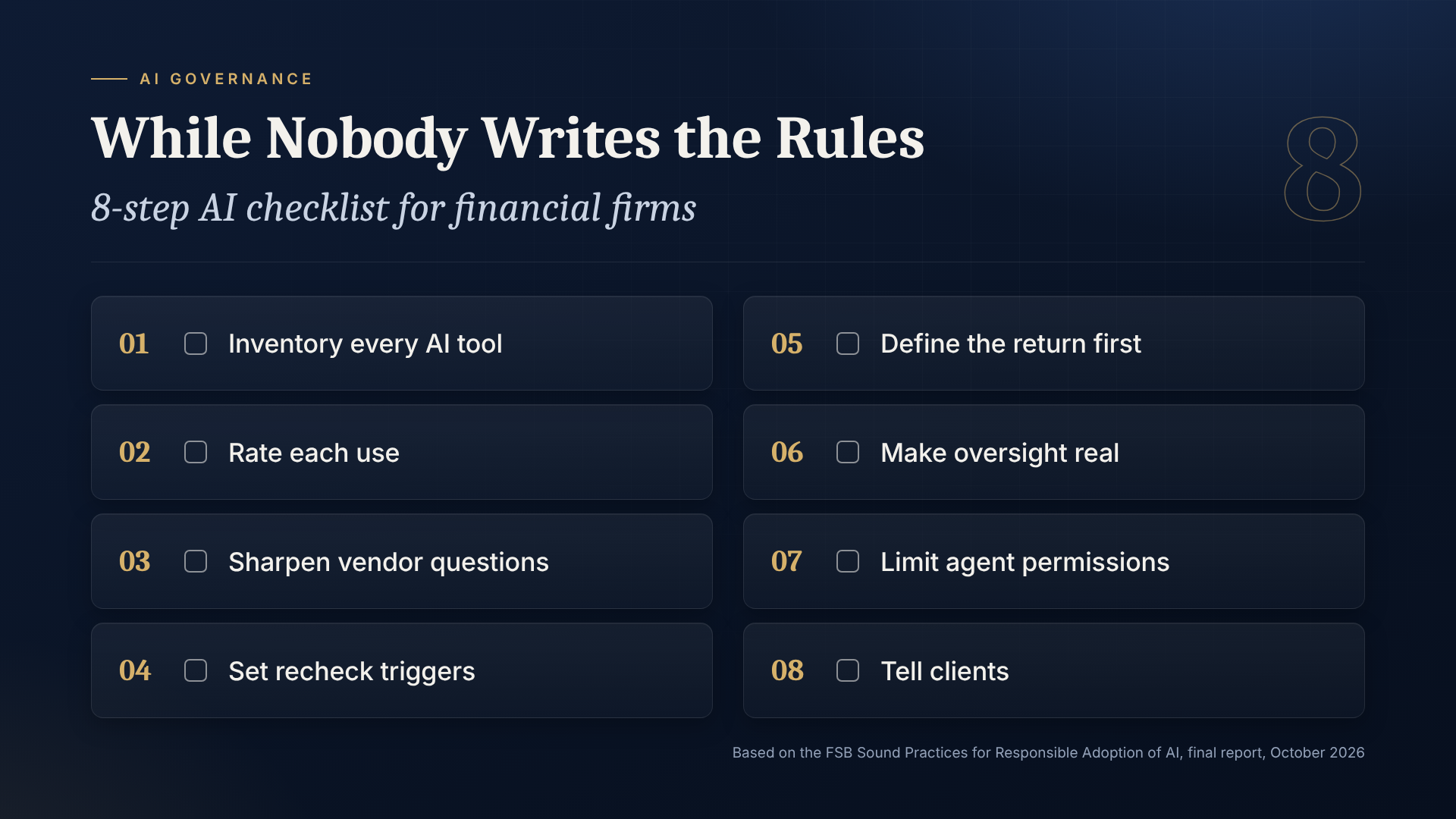 The FSB’s Final Word on AI: Longer, and Less Specific